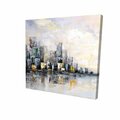 Fondo 32 x 32 in. Abstract Cityscape in the Morning-Print on Canvas FO2792026